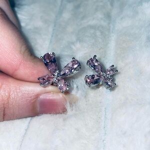 Elegant Tideborne Jewelry – Blushwing Duet Moissanite Butterfly Ring